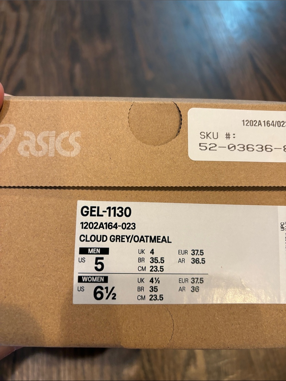ASICS Womens Gel-1130 Casual Sneakers - Picture 6 of 6